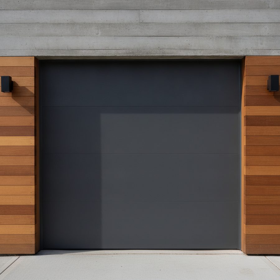 Contemporary Flush garage door