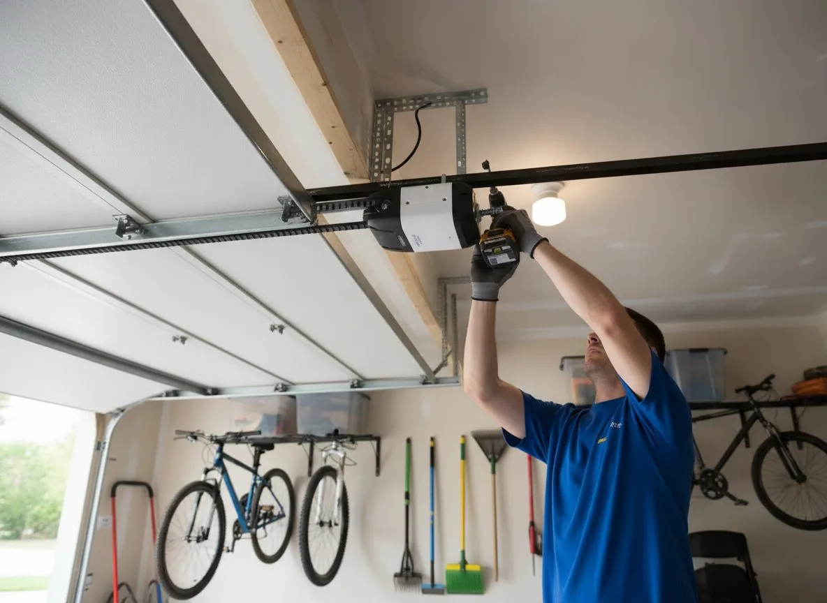 LiftMaster garage door opener installation