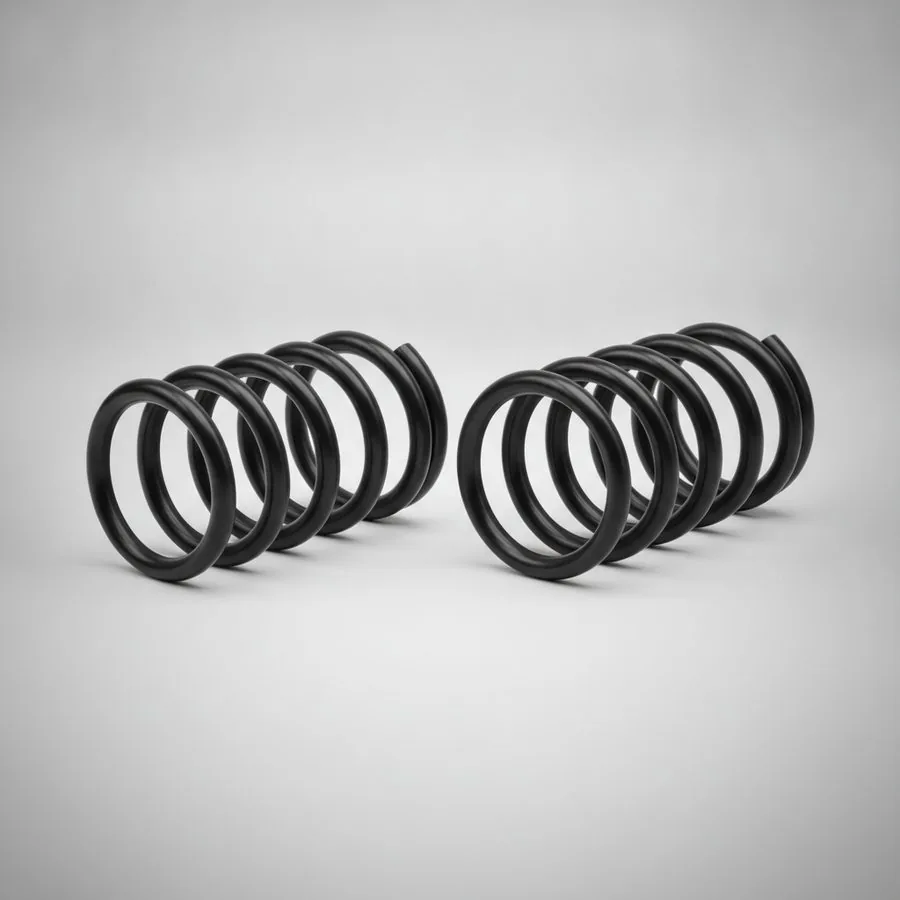 Two high-cycle torsion springs